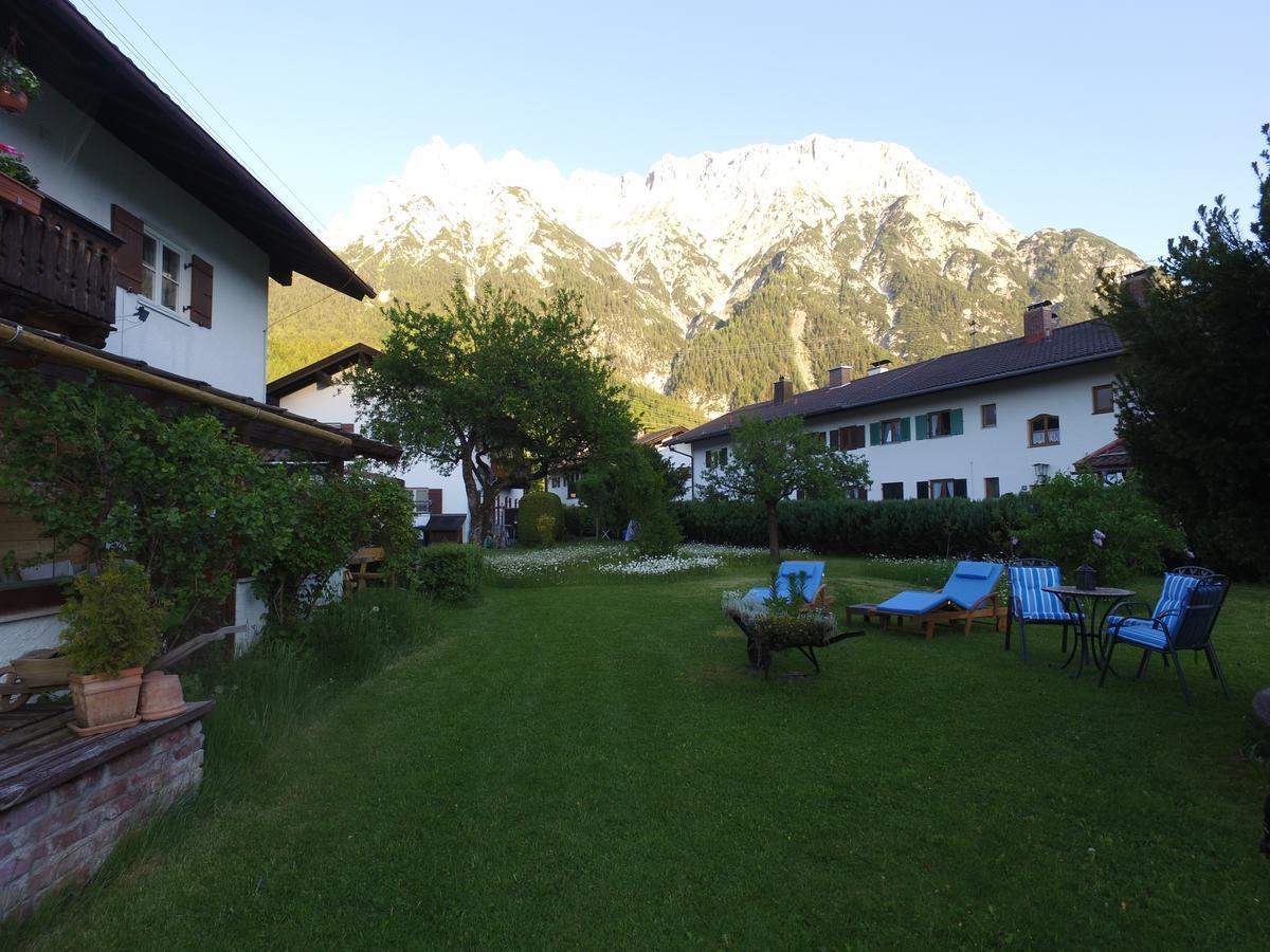 Ferienwohnung Woernerblick Mittenwald Buitenkant foto